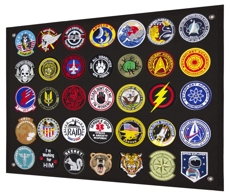 MAXXPRO Tactical Patch Display Panel Holder Board for Military Army Combat Morale Uniform Hook and Loop Emblems, 18 Inches x 24 Inches (Small), No Patches Included - Image 1